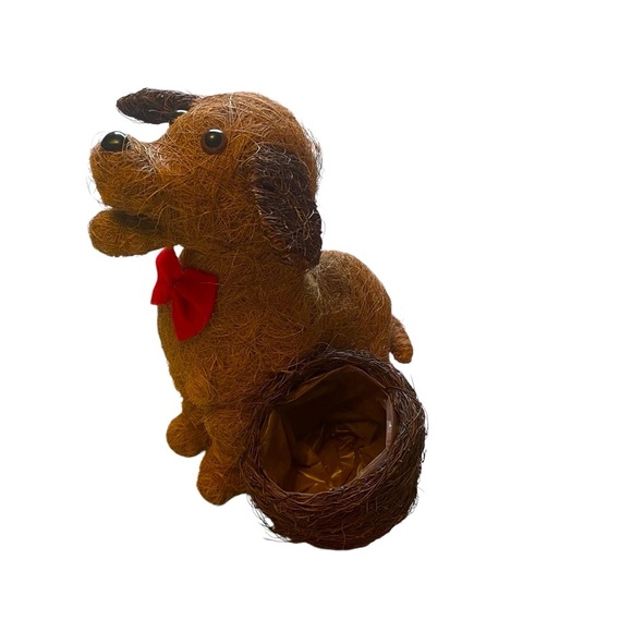 Topiary Animal Coco Planter, specifically in the shape of a dog.NWOT - Picture 3 of 6